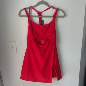 Savage X Fenty Red Mini athletic  Dress